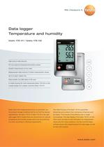 Data logger Humidity - testo 176 H1 / testo 176 H2 - 1