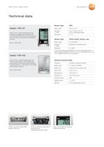 Data logger Humidity - testo 176 H1 / testo 176 H2 - 2