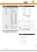 Differential pressure transmitter with humidity/temperature option - testo 6381 - 3