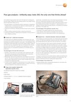 Flue gas analysis – brilliantly easy: testo 350-5