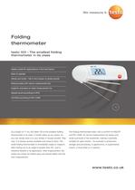 Folding thermometer - testo 103-1