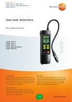 Gas leak detectors-1