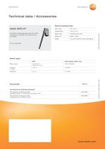 Humidity/temperature measuring instrument - testo 605-H1-2