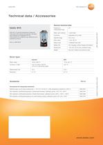 Infrared temperature measuring instrument (2-channel) - testo 810-2