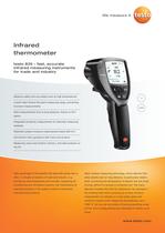 Infrared thermometer - testo 835 - 1