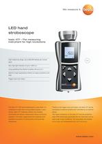 LED hand stroboscope - testo 477-1