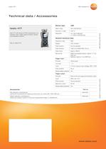 LED hand stroboscope - testo 477-2