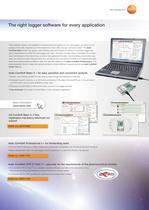 Logger series - Next Generation! With the professional Testo data loggers, a new age begins for you - 2