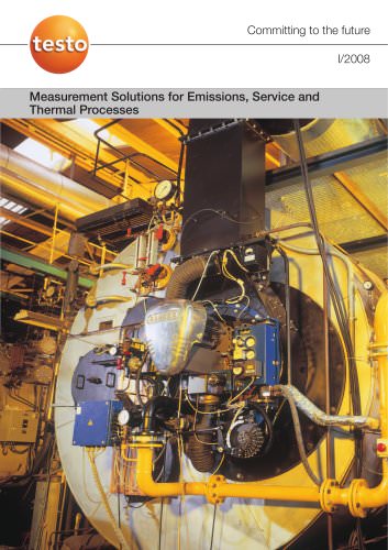 Measurement Solutions for Emissions, Service and Thermal Processes