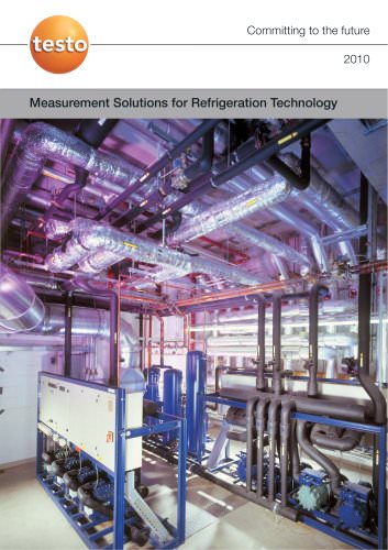 Measurement Solutions for Refrigeration Engineering