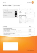 Non-contact rpm measurement - testo 465 - 2