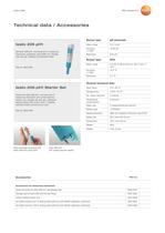 ph/temperature measuring instrument - testo 206-2