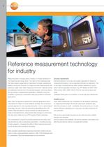 Reference Measurement Technology for Industry-2