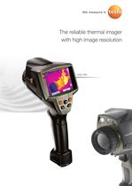 The reliable thermal imager with high image resolution - testo 882 - 1