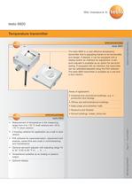 Temperature transmitter - testo 6920-1