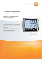 Thermal hygrometer - testo 608 - 1