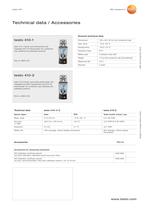Vane anemometer - testo 410-2