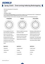 Freewheels - Sprag & Trapped Roller Clutches - 12