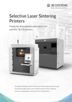 Selective Laser Sintering (SLS) Printers Brochure - 1