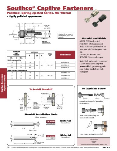 thumbnail image 2 of Southco 64-21-11 Latch - Metric, New In Original Packaging 2 of 6