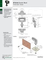 AV - Tilt and Swivel Display Mount (K Series)