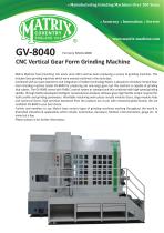 GV-8040 CNC Vertical Gear Form Grinding Machine-1