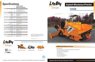 1200B Asphalt Maintainer - 1