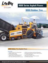  9000 Rubber Tire Paver (New) -1