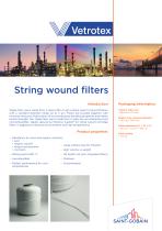 String wound filters - 1