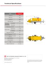 SANY HBT5008C-5S Trailer-Mounted Concrete Pump - 2