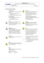 Electrohydraulic PTU leveler with divided telescopic lip - Installation manual - 3