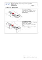 Electrohydraulic PTU leveler with divided telescopic lip - Product sheet - 3