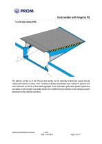 Hydraulic Swing Lip Leveler PS - Technical card - 10