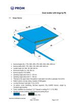 Hydraulic Swing Lip Leveler PS - Technical card - 4