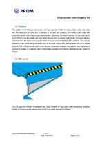 Hydraulic Swing Lip Leveler PS - Technical card - 8