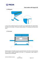 Hydraulic Swing Lip Leveler PS - Technical card - 9