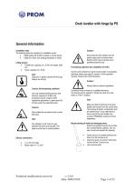 Hydraulic Telescopic Lip Leveler PT - Installation manual - 3