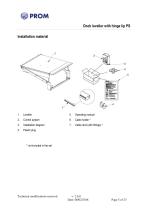 Hydraulic Telescopic Lip Leveler PT - Installation manual - 5