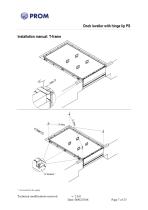 Hydraulic Telescopic Lip Leveler PT - Installation manual - 7