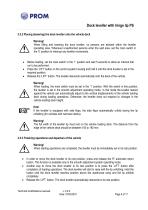 Hydraulic Telescopic Lip Leveler PT - Operating and maintenance - 9