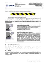 Loading Ramp With Swing Lip Leveler PAS - Operating and maintenance manual - 5