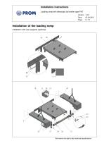 Loading Ramp With Telescopic Lip Leveler PAT - Installation instructions - 9