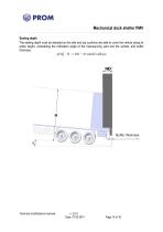 Mechanical Dock Shelter PMV - Data sheet - 16