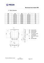 Mechanical Dock Shelter PMV - Data sheet - 5