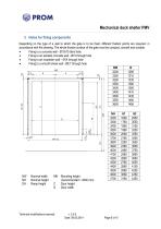 Mechanical Dock Shelter PMV - Installation manual - 6