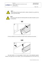 Mechanical leveler PECO - Operating and maintenance manual - 11