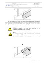 Mechanical leveler PECO - Operating and maintenance manual - 7