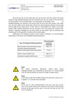 Mechanical leveler PECO - Operating and maintenance manual - 9