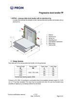 Progressive dock leveller PPF PPFA PPV PPVA - Technical card - 6