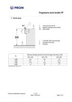 Progressive dock leveller PPF PPFA PPV PPVA - Technical card - 7